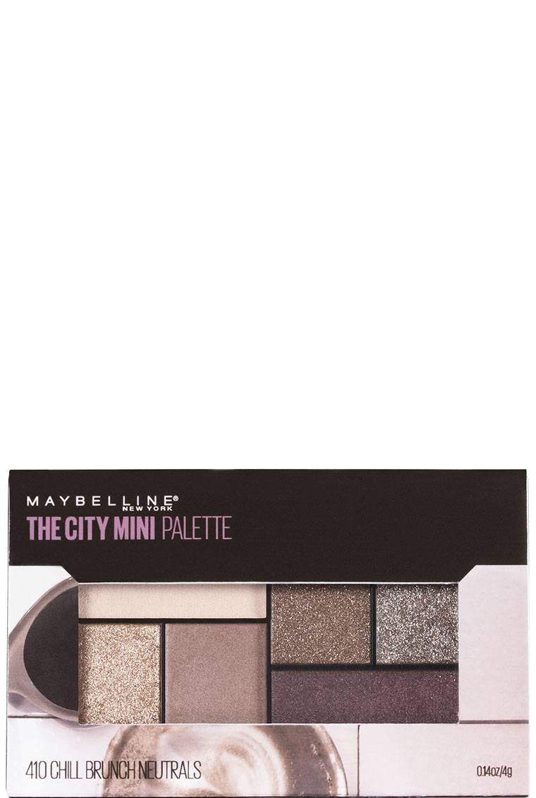 Maybelline Eyeshadow The City Mini Palette Chill Brunch Neutrals 041554499735 S