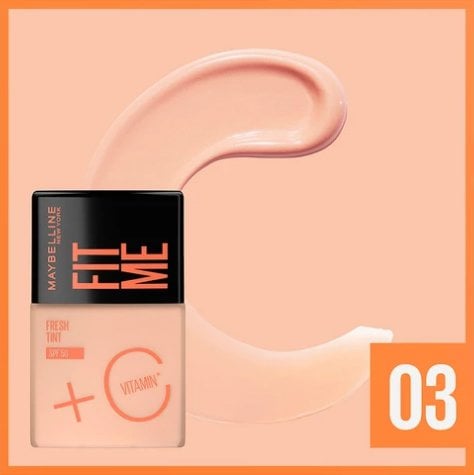 base maybelline fit me fresh tint foto 03 3 1