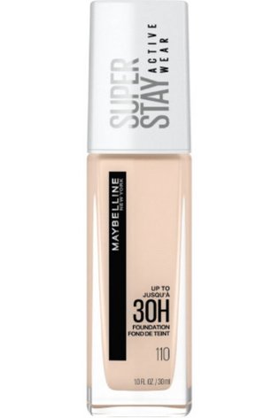 maybelline superstay full coverage foundation 110 porcelain