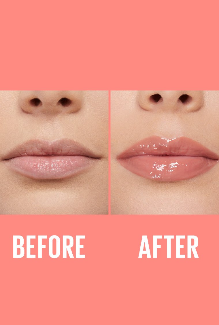 Antes y después Lifter Gloss Maybelline