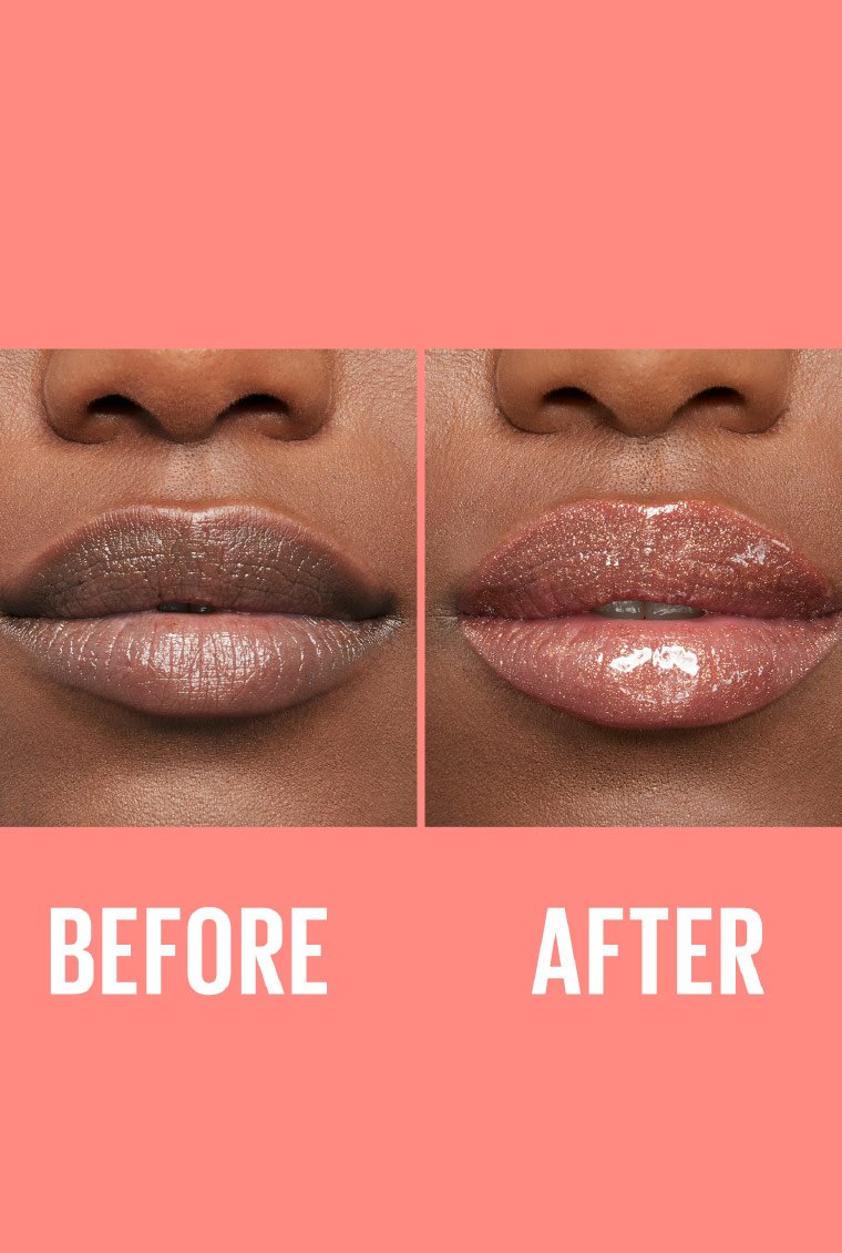 Antes y después Gloss Maybelline Lifter Gloss